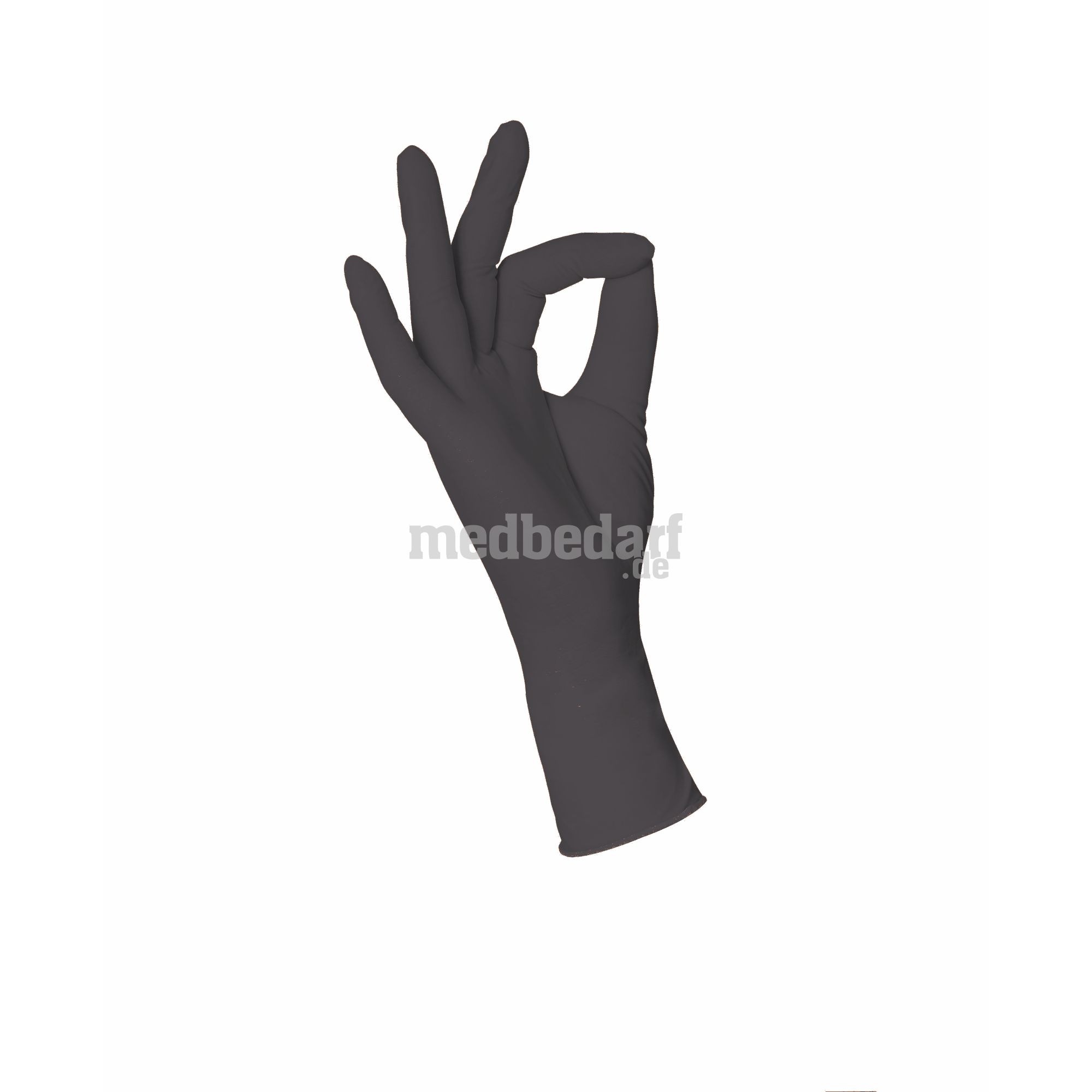 Latex-Handschuh, STYLE LATEX BLACK, puderfrei, Gr. XL